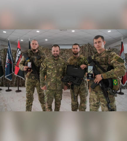 На Луганщині привітали військових штурмової бригади «Лють»