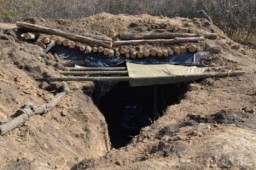Боевики «ДНР» укрепляют блиндажи в районе н.п. Стыла