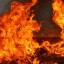 В Донецке во время пожара пострадала женщина