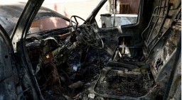 В Донецке рядом с роддомом больницы Вишневского взорвалась машина скорой помощи