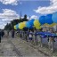 Над Донецком пролетел украинский флаг