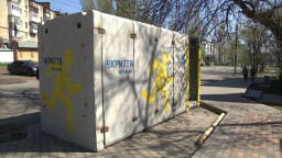 У Новодонецькій громаді встановили 11 мобільних укриттів