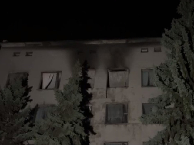Будівлю «адміністрації» в окупованій Горлівці знову атакували безпілотники
