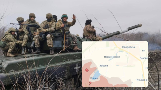 Українські військові звільнили село Піщане біля Покровська