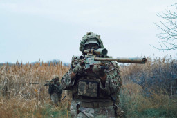 Снайпери бригади "Азов" ліквідували російських загарбників на Торецькому напрямку