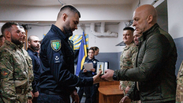 Патрульних Краматорська та Слов&rsquo;янська нагородили до 10-річчя батальйону