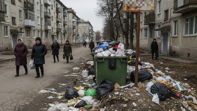 На окупованій Донеччині штрафують за сміття, яке ніхто не вивозить На окупованій Донеччині штрафують за сміття, яке ніхто не вивозить