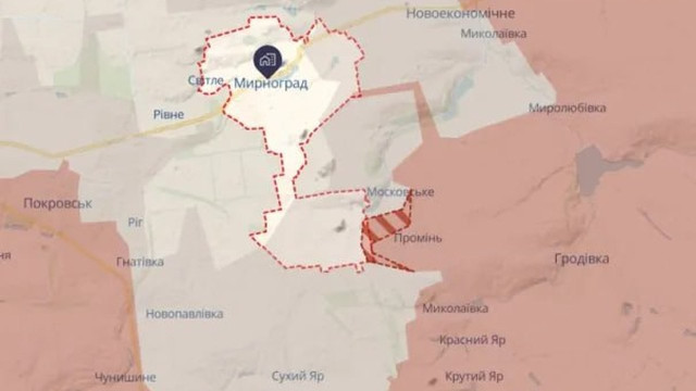 На Покровському напрямку окупанти просунулися до Мирнограда