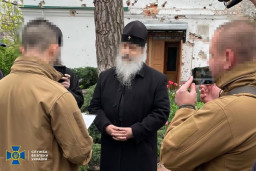 Служба безпеки повідомили про підозру митрополиту Святогірської лаври УПЦ (МП)