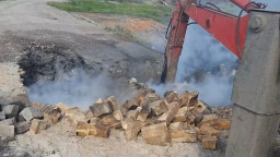 У Петрівському районі окупованого Донецька тліють вугільні вогнища