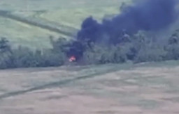 Морпіхи ЗСУ знищили два російські танки на Донеччині за допомогою FPV-дронів