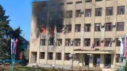 У Старобільську влучили в будівлю з окупаційною адміністрацією