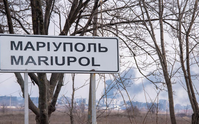 В окупованому Маріуполі аварійне відключення електрики через штормовий вітер
