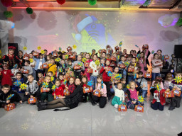 Діти Донеччини стали учасниками казкових свят у рамках "Марафону добрих подій"