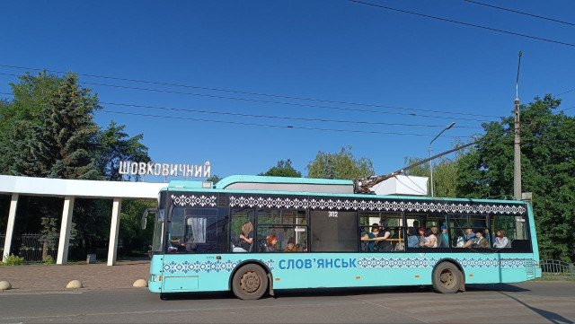 Стартував додатковий рейс тролейбусу зі Словкурорту в Слов'янській громаді