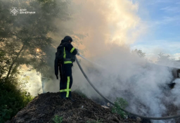 На Донеччині за минулу добу рятувальники залучалися на ліквідацію 12 пожеж