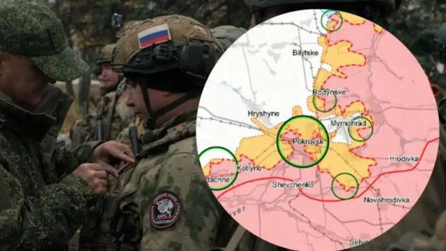 Росіяни намагаються замкнути кільце навколо Покровська та Мирнограда - ISW