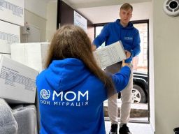 У Кропивницькому відкрили новий етап гуманітарної допомоги для переселенців із Покровської громади