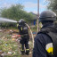 Вогнеборці ДСНС ліквідували дві пожежі у Добропільській громаді після ворожих обстрілів