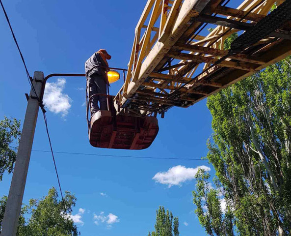 У Краматорську КП «Міськсвітло» готується відновити вечірнє освітлення у місті