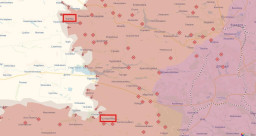 DeepState оновили мапу: ворог захопив Катеринівку та Юріївку на Донеччині