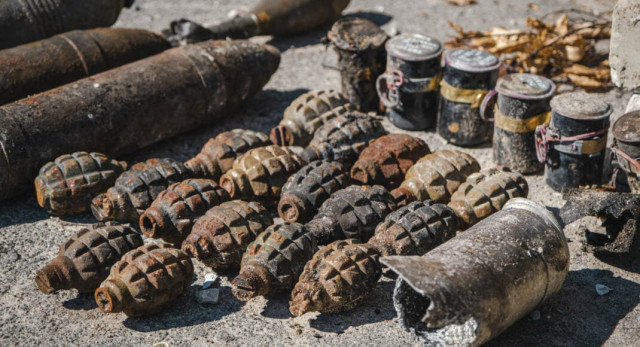 На Донеччині було виявлено понад 70 потенційно небезпечних вибухівних предметів
