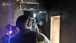 Під час нічної пожежі у Краматорському районі виявлено тіло загиблого чоловiка