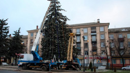 В Дружківці Донецької області ожила атмосфера Різдва та Нового року