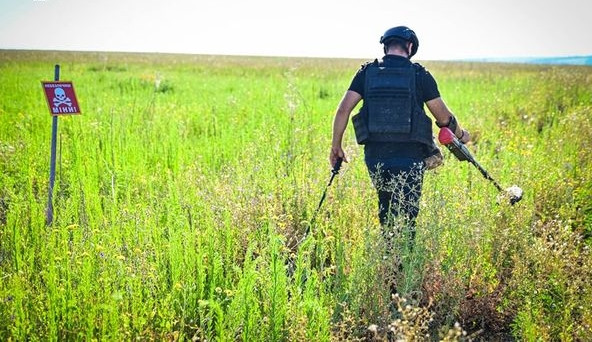 Піротехніки ДСНС захищають Донеччину: обстежують території біля енергетичних об'єктів
