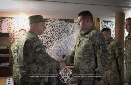 Луганські прикордонники отримали нагороди за службу на найнебезпечніших ділянках фронту