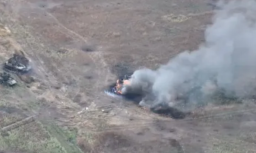 Бійці 21-го батальйону розбили бронетанкову колону загарбників в районі Покровська