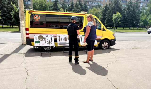 У Краматорську провели мобільний клас з мінної безпеки