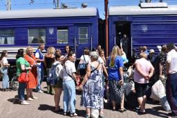 69 евакуйованих мешканців Донеччини прибули на Волинь