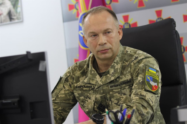 Сирський розповів про поточну ситуацію на Бахмутському напрямку