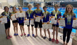 Юна луганчанка здобуває друге золото на чемпіонаті Польщі зі стрибків у воду