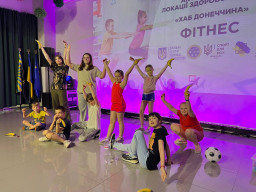 Спортивні заходи в хабах Донеччини: підтримка внутрішньо переміщених осіб