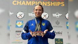Донеччанка Ольга Івженко вдруге стала чемпіонкою Європи серед молоді з важкої атлетики