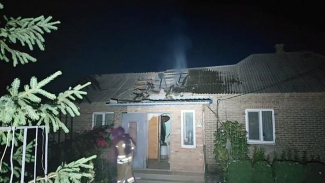 У Краматорську через атаку дронів спалахнув житловий будинок &mdash; обійшлося без жертв