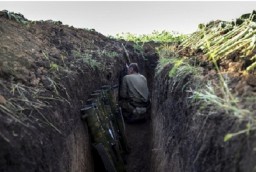 Боевики «ДНР» в районе н.п. Петровское роют новые траншеи