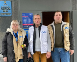 Мобільна бригада "Лікарі світу" наразі надає допомогу мешканцям Добропільської громади