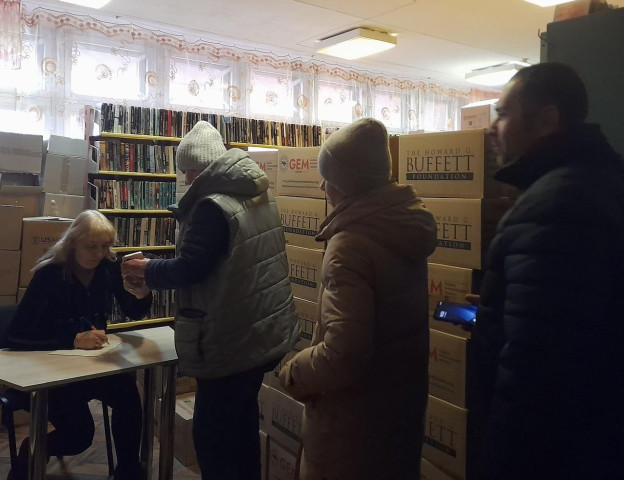 Мешканці Дружківської громади на Донеччині отримали гуманітарну допомогу