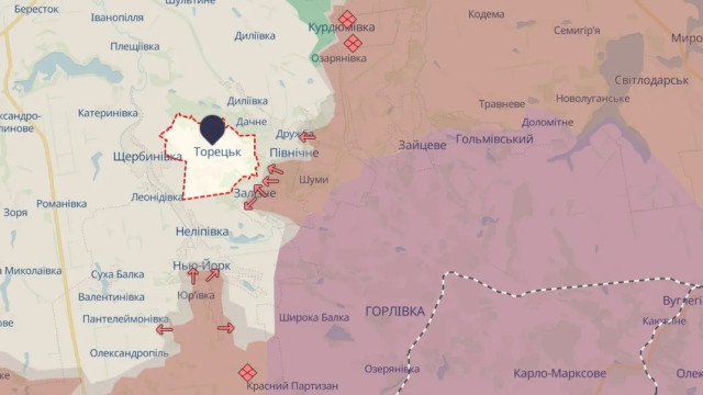 Суперечливі повідомлення про ситуацію в Торецьку: військовий стверджує про бої у місті Суперечливі повідомлення про ситуацію в Торецьку: військовий стверджує про бої у місті