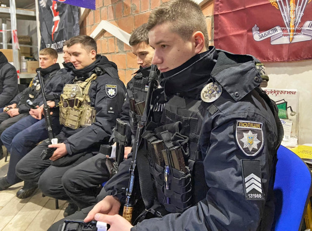 Поліцейські Краматорська та Слов'янська пройшли підготовку з першої допомоги