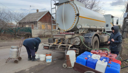 На Донеччині рятувальники доставили майже 90 тонн води мешканцям прифронтових селищ