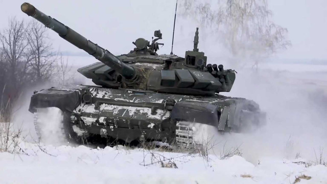 Ворожий танк набитий боєприпасами яскраво злетів у повітря в районі Авдіївки
