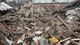 У центрі Горлівки снаряд влучив у житловий будинок