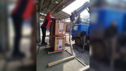 Червоний Хрест передав генератори для Донеччини