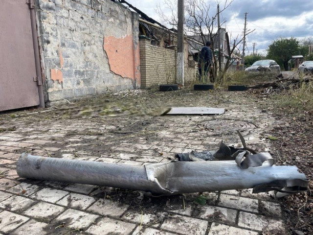 В окупованому Донецьку снаряд влучив у будинок