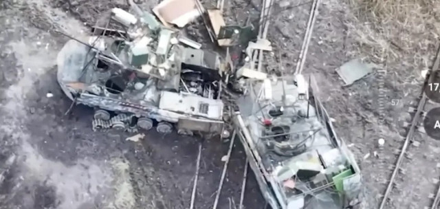 Під Часовим Яром Сили оборони України розбили колону окупантів