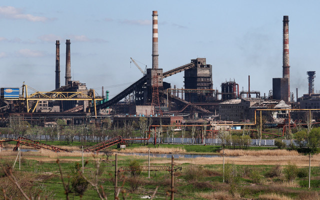 Окупаційні сили анонсували будівництво нового металургійного підприємства у Маріуполі